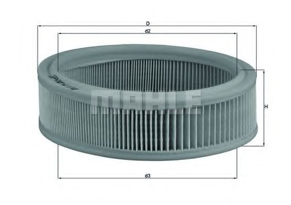 LX 70 KNECHT Air Supply Air Filter