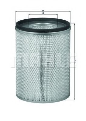 LX 116 KNECHT Air Supply Air Filter