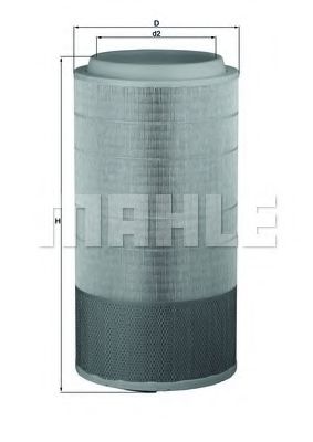 LX 3155 KNECHT Air Supply Air Filter