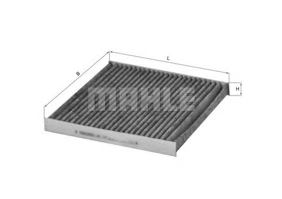 LAK 107 KNECHT Heating / Ventilation Filter, interior air