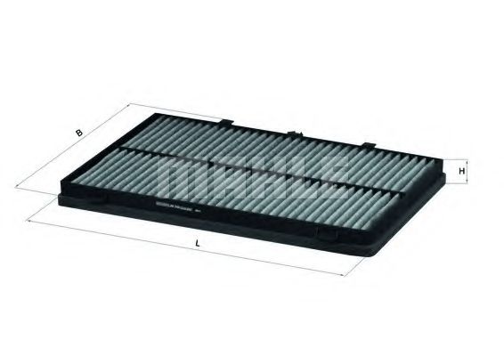 LAK 243 KNECHT Heating / Ventilation Filter, interior air