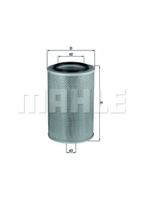 LX 345 KNECHT Air Filter