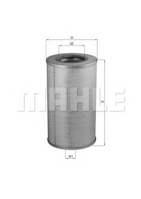 LX 655 KNECHT Air Supply Air Filter
