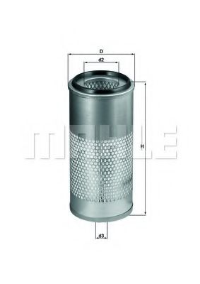 LX 952 KNECHT Air Supply Air Filter