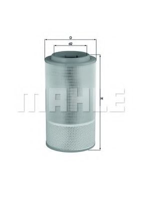 LX 1024 KNECHT Air Supply Air Filter