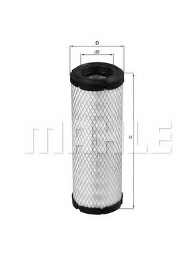 LX 1240 KNECHT Air Supply Air Filter