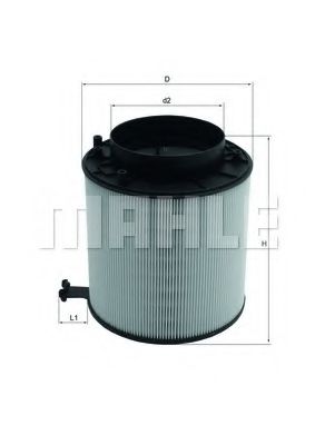 LX 2091D KNECHT Air Supply Air Filter