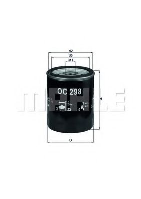 OC 298 KNECHT Oil Filter