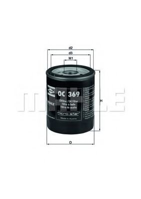 OC 369 KNECHT Oil Filter