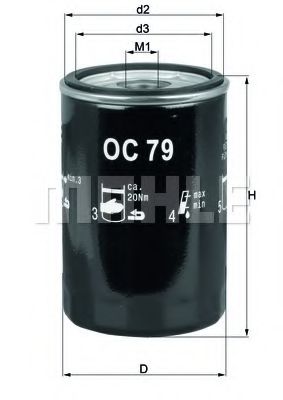 OC 79 KNECHT Oil Filter