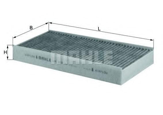 LAK 232 KNECHT Heating / Ventilation Filter, interior air