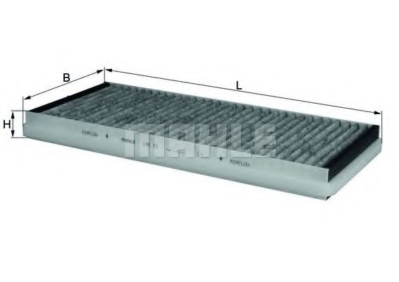 LAK 77 KNECHT Heating / Ventilation Filter, interior air