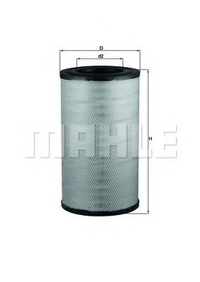 LX 2081 KNECHT Air Filter
