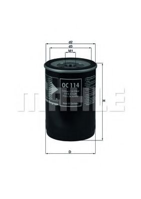OC 114 KNECHT Oil Filter