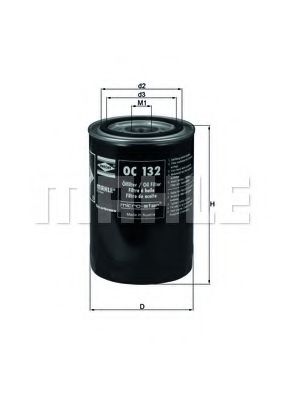 OC 132 KNECHT Oil Filter