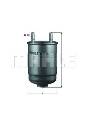 KL 485/5D KNECHT Fuel Supply System Fuel filter