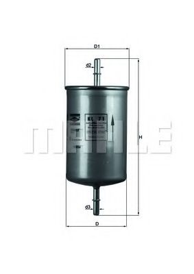 KL 71 KNECHT Fuel Supply System Fuel filter