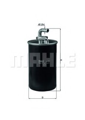 KL 775 KNECHT Fuel filter