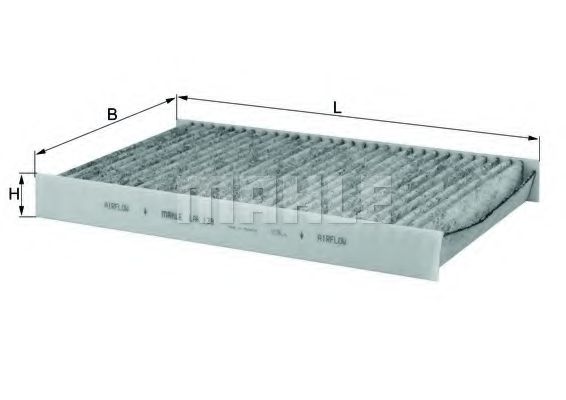 LAK 138 KNECHT Heating / Ventilation Filter, interior air