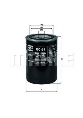 OC 61 KNECHT Oil Filter