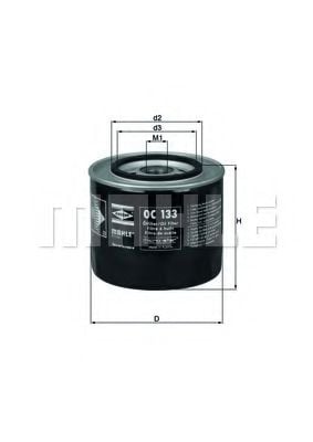 OC 133 KNECHT Oil Filter