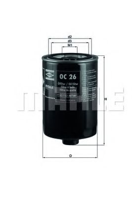 OC 26 KNECHT Oil Filter