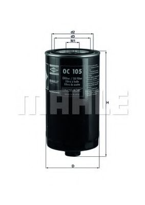 OC 105 KNECHT Oil Filter