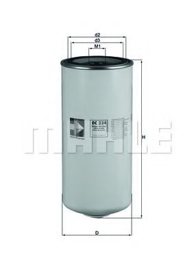 OC 234 KNECHT Lubrication Oil Filter