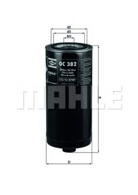 OC 382 KNECHT Oil Filter