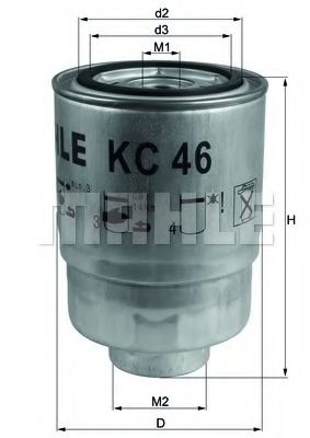 KC 46 KNECHT Fuel filter