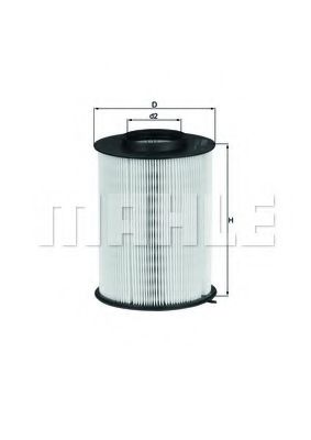 LX 1780/3 KNECHT Air Supply Air Filter