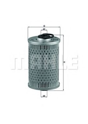 KX 35 KNECHT Fuel filter