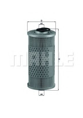 KX 40 KNECHT Система подачи топлива Топливный фильтр