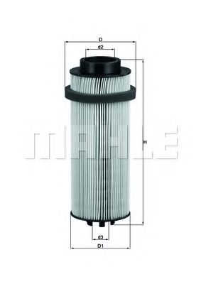 KX 261D KNECHT Fuel Supply System Fuel filter