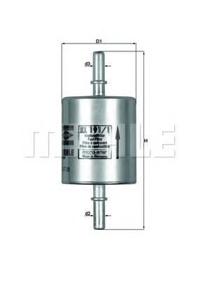 KL 191/1 KNECHT Fuel filter