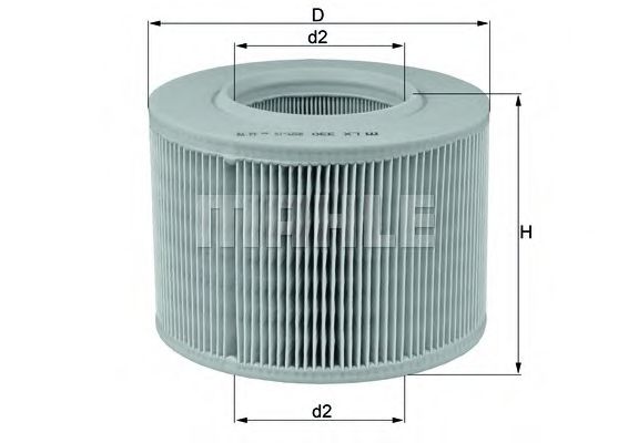 LX 330 KNECHT Air Supply Air Filter