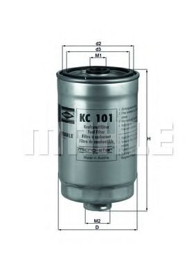 KC 101 KNECHT Fuel Supply System Fuel filter