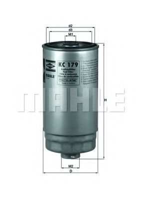 KC 179 KNECHT Fuel Supply System Fuel filter
