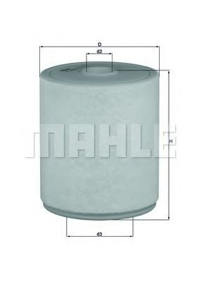 LX 2049/4 KNECHT Air Supply Air Filter