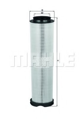 LX 816/5 KNECHT Air Supply Air Filter