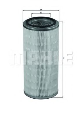 LX 608 KNECHT Air Filter