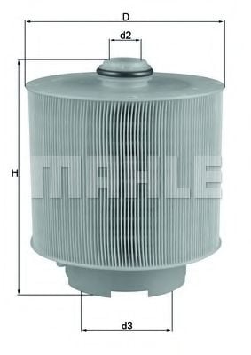 LX 1006/2D KNECHT Air Supply Air Filter