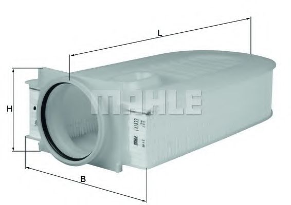 LX 1833 KNECHT Air Supply Air Filter