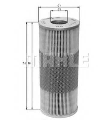 OX 60 KNECHT Lubrication Oil Filter