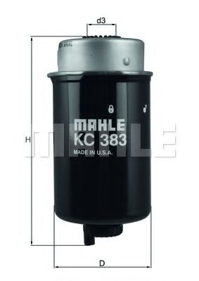 KC 383 KNECHT Топливный фильтр