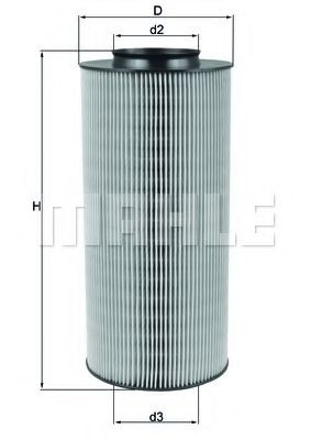 LX 918 KNECHT Air Supply Air Filter