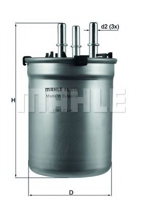KL 838 KNECHT Fuel filter