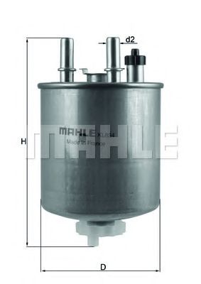 KL 834 KNECHT Fuel Supply System Fuel filter