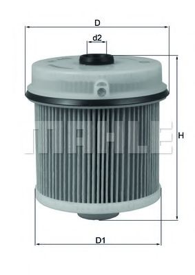 KX 445D KNECHT Fuel filter