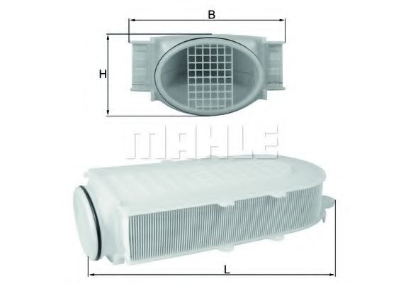 LX 2991/1 KNECHT Air Supply Air Filter